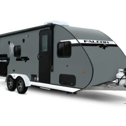 Affordable RV rental interior in Indiana